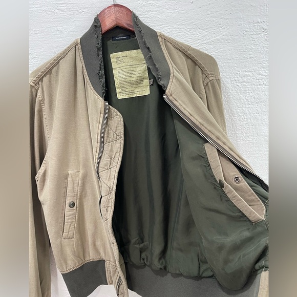 R13 Bomber Outwear Jacket Green - Picture 3 of 5